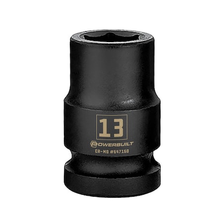 1/2 Drive 13Mm Impact Socket